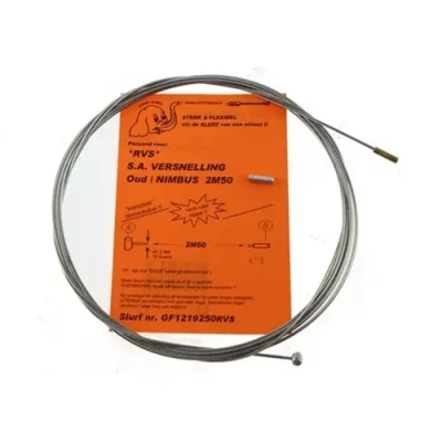 Afbeelding van Slurf Versnellingskabel Sturmey Archer Oud/nimbus 250 Cm