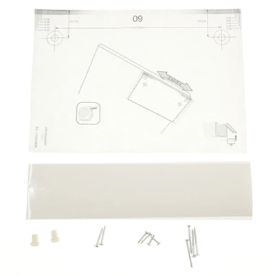 Image de Pièce de fixation Whirlpool Indesit 488000481360 C00481360 montage set 45/60cm