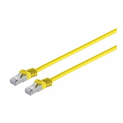 Image de MicroConnect Câble réseau RJ 45 (M) pour 7.5 m SFTP, PiMF CAT 7 sans crochet jaune