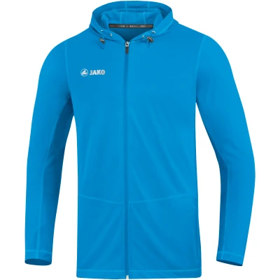 Afbeelding van Jas met kap Run 2.0 JAKO blauw / 164