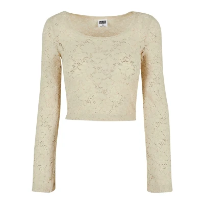 Afbeelding van Urban Classics Longsleeve, Dames, Maat: XS, Softseagrass