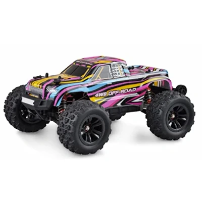 Afbeelding van Amewi Hyper GO Pro Blauw, Rood Brushless 1:16 RC auto Elektro Monstertruck 4WD RTR 2,4 GHz