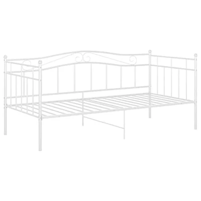 Afbeelding van Slaapbankframe metaal wit 90x200 cm