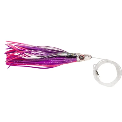 Afbeelding van Williamson Tuna Catcher Rigged Zeevis Onderlijn Black Knight 14cm (60g) (4 Stuks) onderlijnen