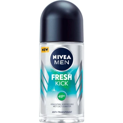 Afbeelding van Nivea Men Anti Transpirant Roll On Fresh Kick 50 ml