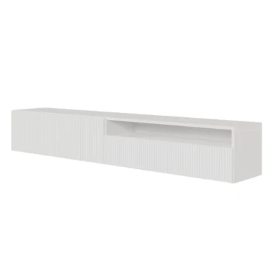 Afbeelding van Selsey Veldio RTV 175 cm met nis Wit gefreesde fronten