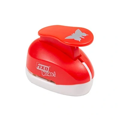 Afbeelding van Fixo Kids 62751 perforator vlinder 2,5 cm, middelgroot, rood