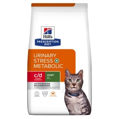 Afbeelding van Hill&#039;s Prescription Diet c/d Multicare Stress + Metabolic Kattenvoer 3 kg