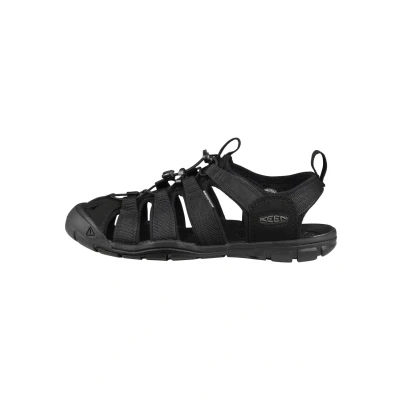 Afbeelding van Keen Outdoorsandalen, Heren, Maat: 41, Black Kunststof/ textiel