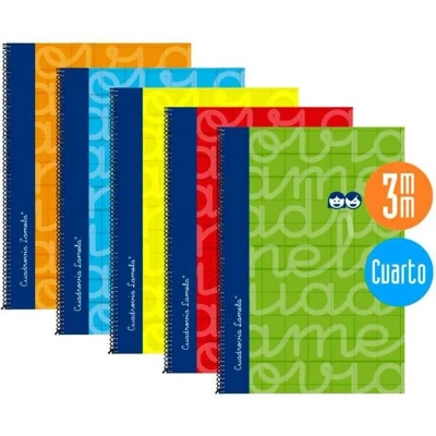 Afbeelding van Schrift Lamela Multicolour 5 Stuks