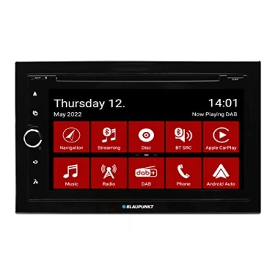 Afbeelding van Blaupunkt Copenhagen 700 NAV Truck Autoradio met scherm DAB+ tuner, Bluetooth handsfree, Aansluiting voor achteruitrijcamera, stuurbediening,