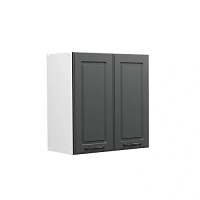 Afbeelding van Vicco Hangkast R Line, Antraciet landhuis/Wit, 60 cm
