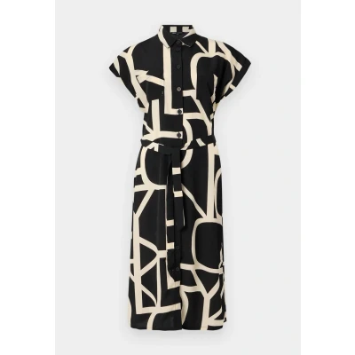 Afbeelding van ONLY Onlhannover Blousejurk, Dames, Maat: 34, Black/birch