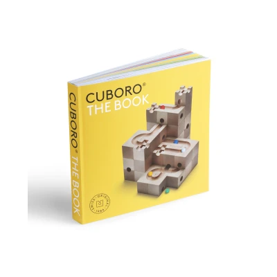 Afbeelding van Cuboro Houten knikkerbaan Het boek