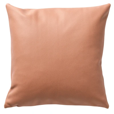 Afbeelding van Dutch Decor JARED Kussenhoes 45x45 cm leerlook stoere effen kleur Cork roze
