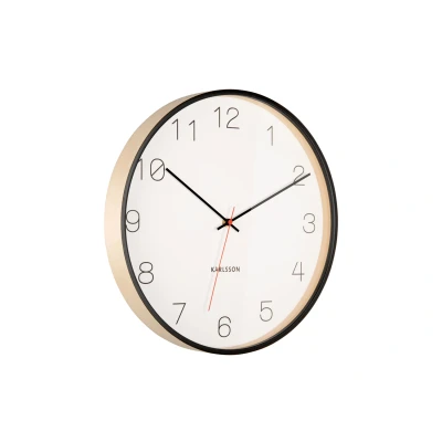 Afbeelding van Karlsson Wandklok Joy Zwart Ø40cm
