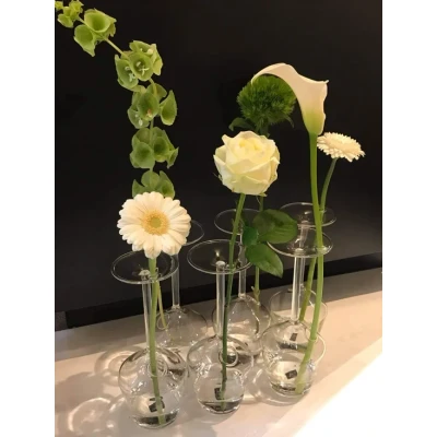 Afbeelding van Peri Living Bloemendroom vaasje helder glas 9x24 cm