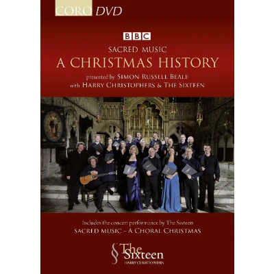 Afbeelding van Simon Russell Beale, The Sixteen, Harry Christophers Sacred Music, A Christmas History (DVD)