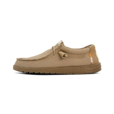 Afbeelding van Hey Dude Wally Sport Mesh Moccasine voor heren, Wit, 43 EU