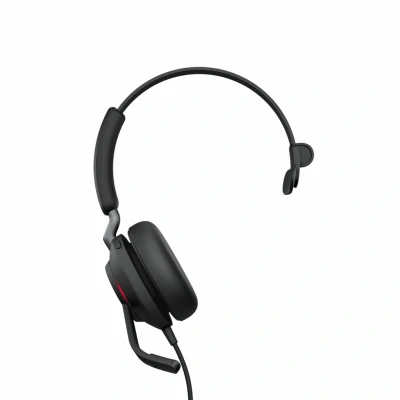 Afbeelding van Jabra 24189 889 999 hoofdtelefoon/headset Bedraad Hoofdband Oproepen/muziek USB Type A Zwart