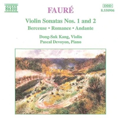 Afbeelding van Dong Suk Kang, Pascal Devoyon Fauré: Violin Sonatas 1 &amp; 2 (CD)