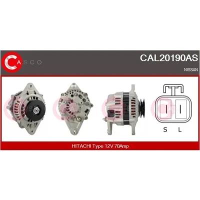 Afbeelding van CASCO CAL10556AS Dynamo / Alternator 12V 140A
