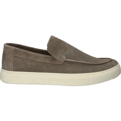 Afbeelding van Blackstone Barron Caribou Slip ons Man Dark brown Maat: 41