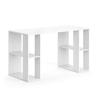 Afbeelding van Vicco Bureau Arian, Wit, 130 x 60 cm