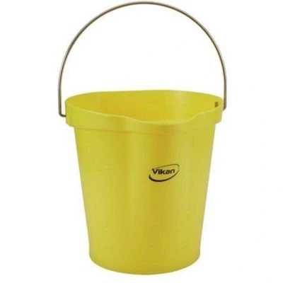 Image de VIKAN 56866 seau, 12 litres, jaune 5686/6