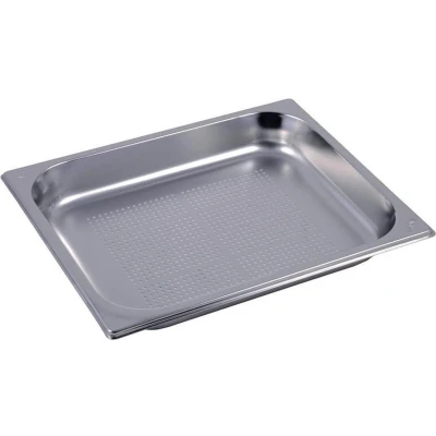 Afbeelding van Gastro M geperforeerde RVS GN 1/2 bak 6,5cm diep