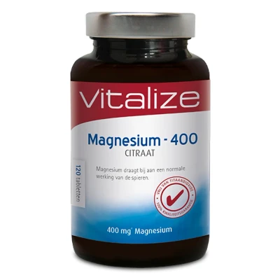 Afbeelding van Vitalize Magnesium 400 Citraat Tabletten