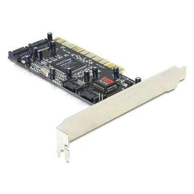 Image de DeLOCK Controller SATA, 4 port with Raid contrôleur de stockage (RAID) SATA 1.5Gb/s PCI