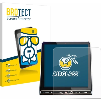 Afbeelding van BROTECT Screenprotector voor Mercedes Benz GLC X254 GPS Navigation 2023 Folie Beschermfolie Beschermglas transparant