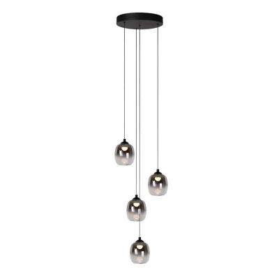 Afbeelding van Lucide TAMINO Hanglamp Ø 36 cm LED Dimb. 4x5,2W 3000K Zwart