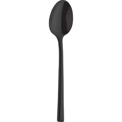 Afbeelding van Amefa Metropole Mokkalepel Zwart PVD (12 Stuks) DX697 Restaurant Hotel Professioneel