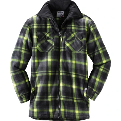 Afbeelding van Terrax Thermohemd Zwart/Lime Maat 3XL