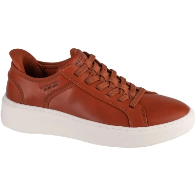 Afbeelding van Skechers Slip Ins: Court Break Suit Sneaker, Mannen, Bruin, Sneakers, maat: 42,5