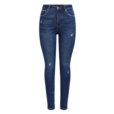 Afbeelding van ONLY Onlmila Jeans Skinny Fit, Dames, Maat: 25x30, Dark blue denim