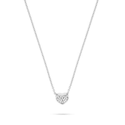 Afbeelding van Jette Zirkonia Ketting, Dames, Maat: One Size, Silber