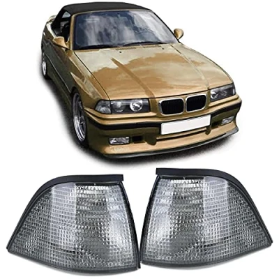 Afbeelding van Carparts Online 11953 knipperlicht zwart smoke