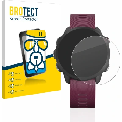 Afbeelding van BROTECT Screenprotector voor Garmin Forerunner 245 / Music 45 Folie Beschermfolie Beschermglas transparant