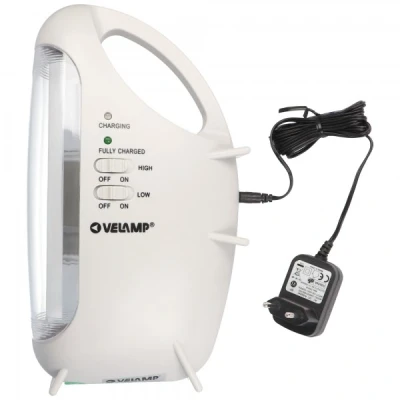 Afbeelding van Snoerloze lamp met anti black out functie, draagbare oplaadbare LED noodverlichting, 320 lumen, transformator