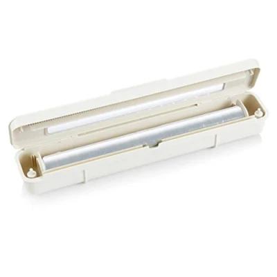 Afbeelding van Tescoma 899478 FlexiSPACE dispenser voor transparante en aluminiumfolie, wit