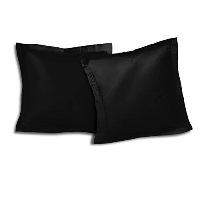 Image de Lot de 2 taies carrees 63x63cm 100% coton