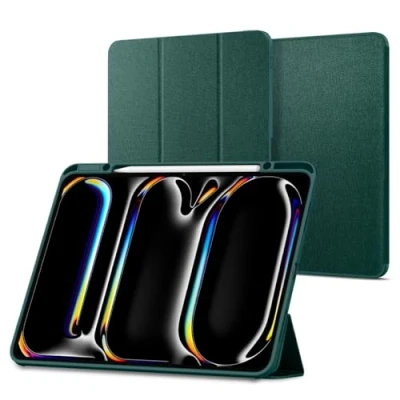 Afbeelding van SPIGEN URBAN FIT IPAD PRO 13 7 / 2024 MIDDERNACHTGROEN