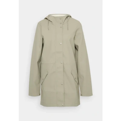 Afbeelding van Vero Moda Tall Vmmalou Coated Jacket Regenjas, Dames, Maat: XS, Laurel oak