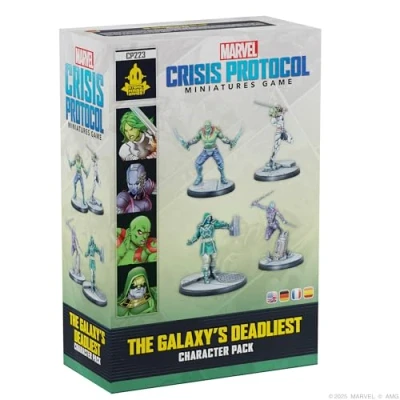 Afbeelding van ATOMIC MASS GAMES Marvel Crisis Protocol dodelijkste affiliate pakket van de melkweg, figuurspel, vanaf 14 jaar, 2 spelers, speeltijd of meer dan 90 minuten