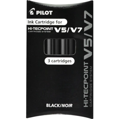 Afbeelding van Inktpatroon PILOT begreen Hi Tecpoint 2237+2238 zwart