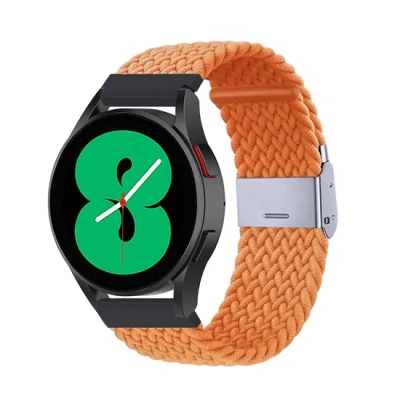 Afbeelding van Braided nylon bandje Oranje Xiaomi Redmi Watch 5 Active / Lite