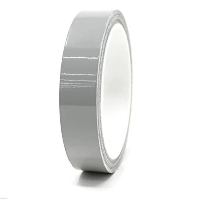 Afbeelding van Decoratieve sierstrips voor auto, motorfiets, boot, modelbouw, vele kleuren, lengte 10 m, neon plakband, middelgrijs, 12 mm)